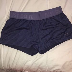 purple nike mesh shorts